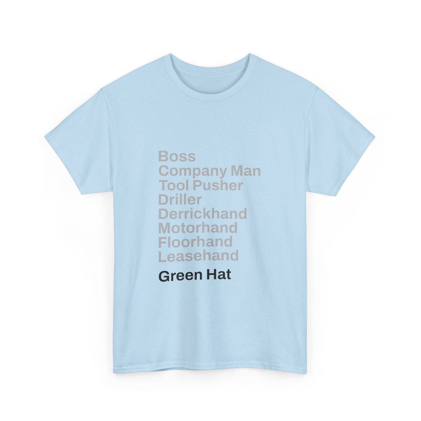 Rig Crew Series 'Green Hat' - Adult Short Sleeve Tee