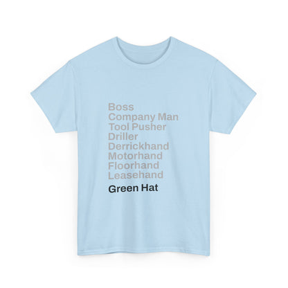 Rig Crew Series 'Green Hat' - Adult Short Sleeve Tee