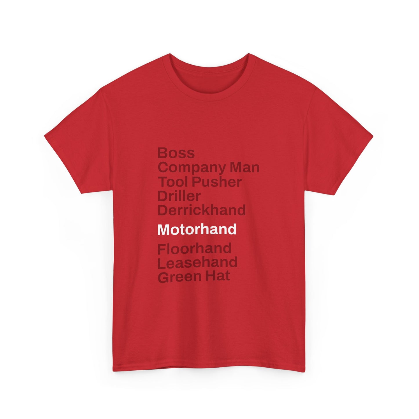 Rig Crew Series 'Motorhand' - Adult Short Sleeve Tee