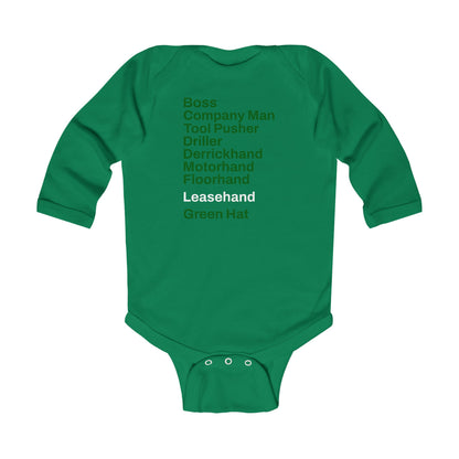 Rig Crew Series 'Leasehand' - Infant Long Sleeve Onesie