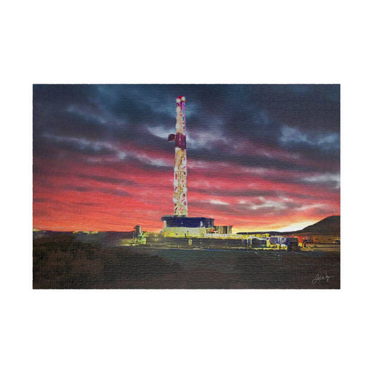‘Goodnight, Drilling Rig’ Puzzle - up to 1014 pcs