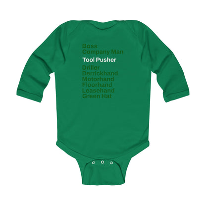 Rig Crew Series 'Tool Pusher' - Infant Long Sleeve Onesie