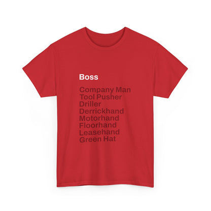 Rig Crew Series 'Boss' - Adult Short Sleeve Tee