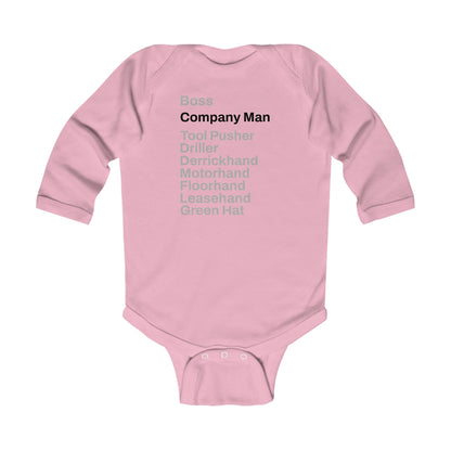 Rig Crew Series 'Company Man' - Infant Long Sleeve Onesie