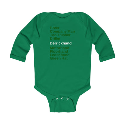Rig Crew Series 'Derrickhand' - Infant Long Sleeve Onesie