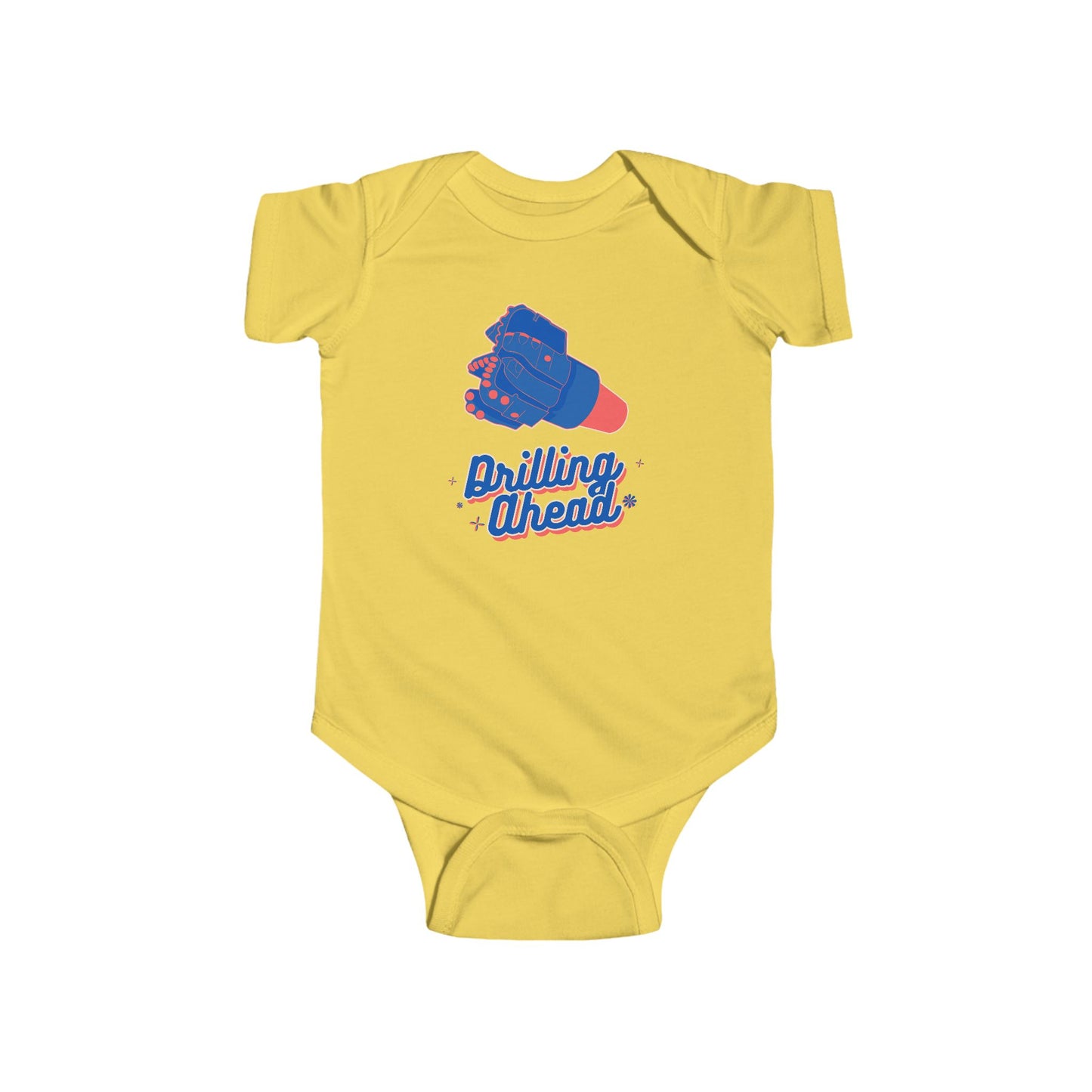 'Drilling Ahead' Infant Short Sleeve Bodysuit
