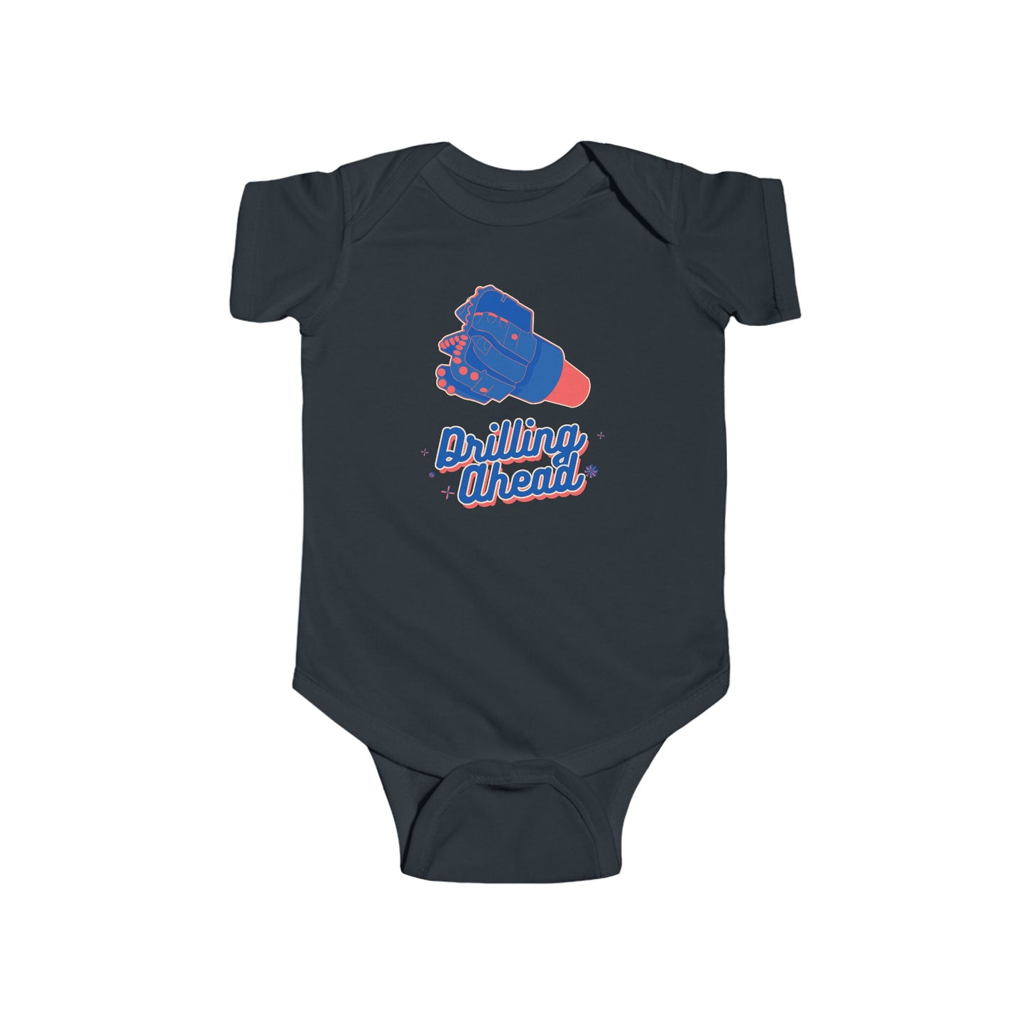 'Drilling Ahead' Infant Short Sleeve Bodysuit