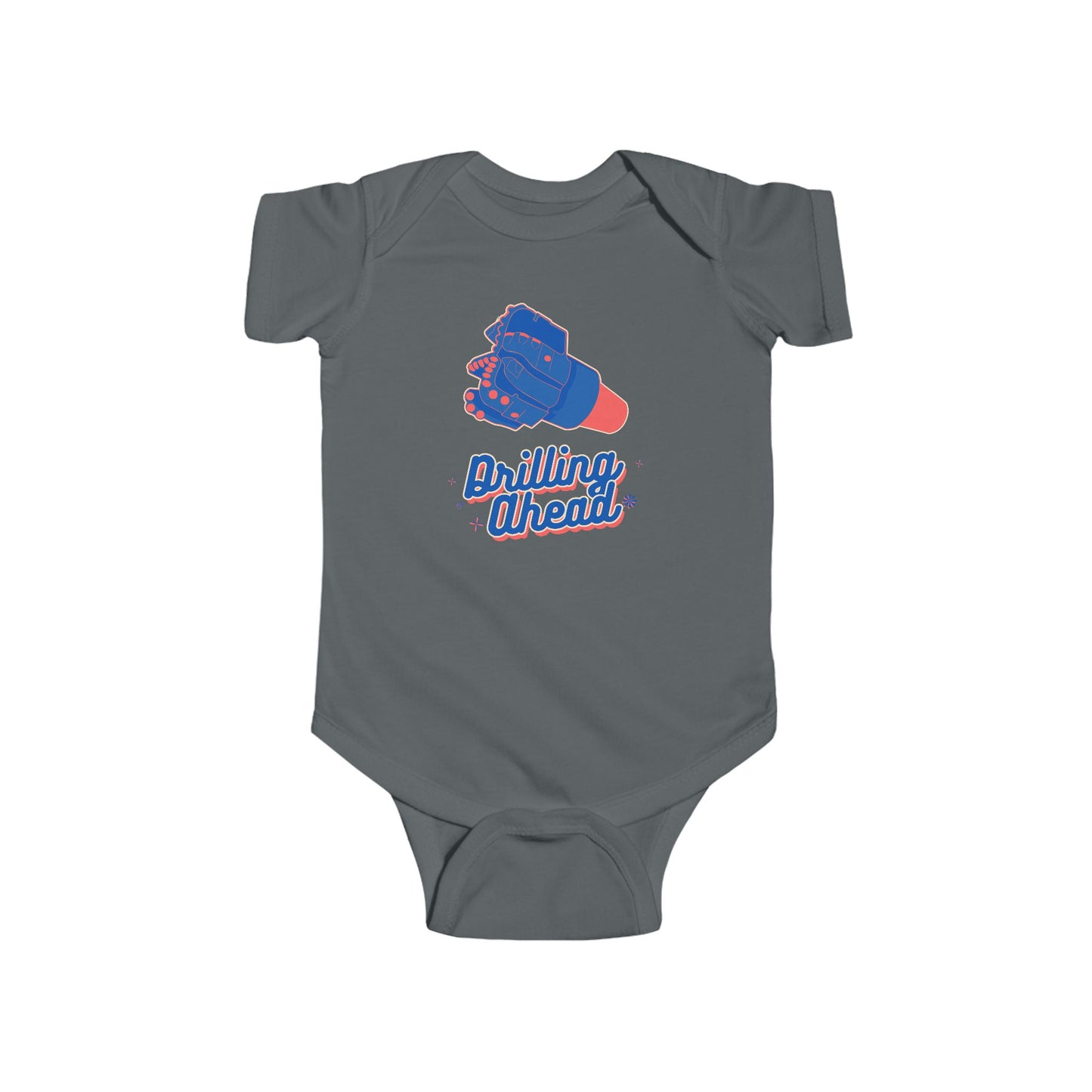 'Drilling Ahead' Infant Short Sleeve Bodysuit