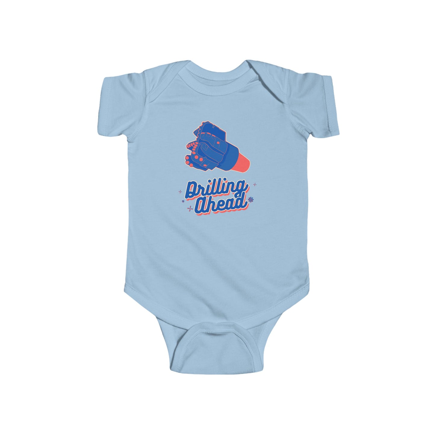'Drilling Ahead' Infant Short Sleeve Bodysuit
