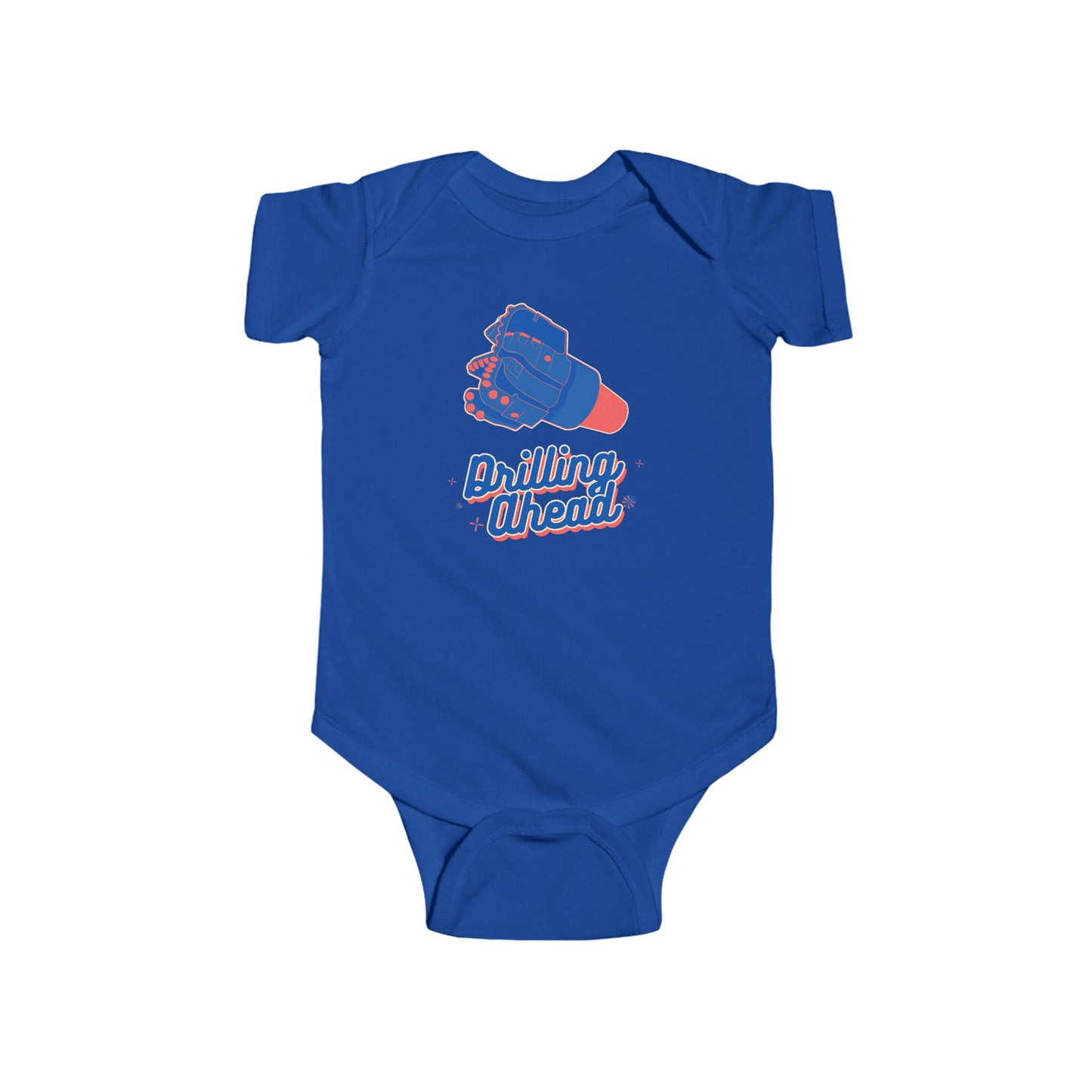 'Drilling Ahead' Infant Short Sleeve Bodysuit
