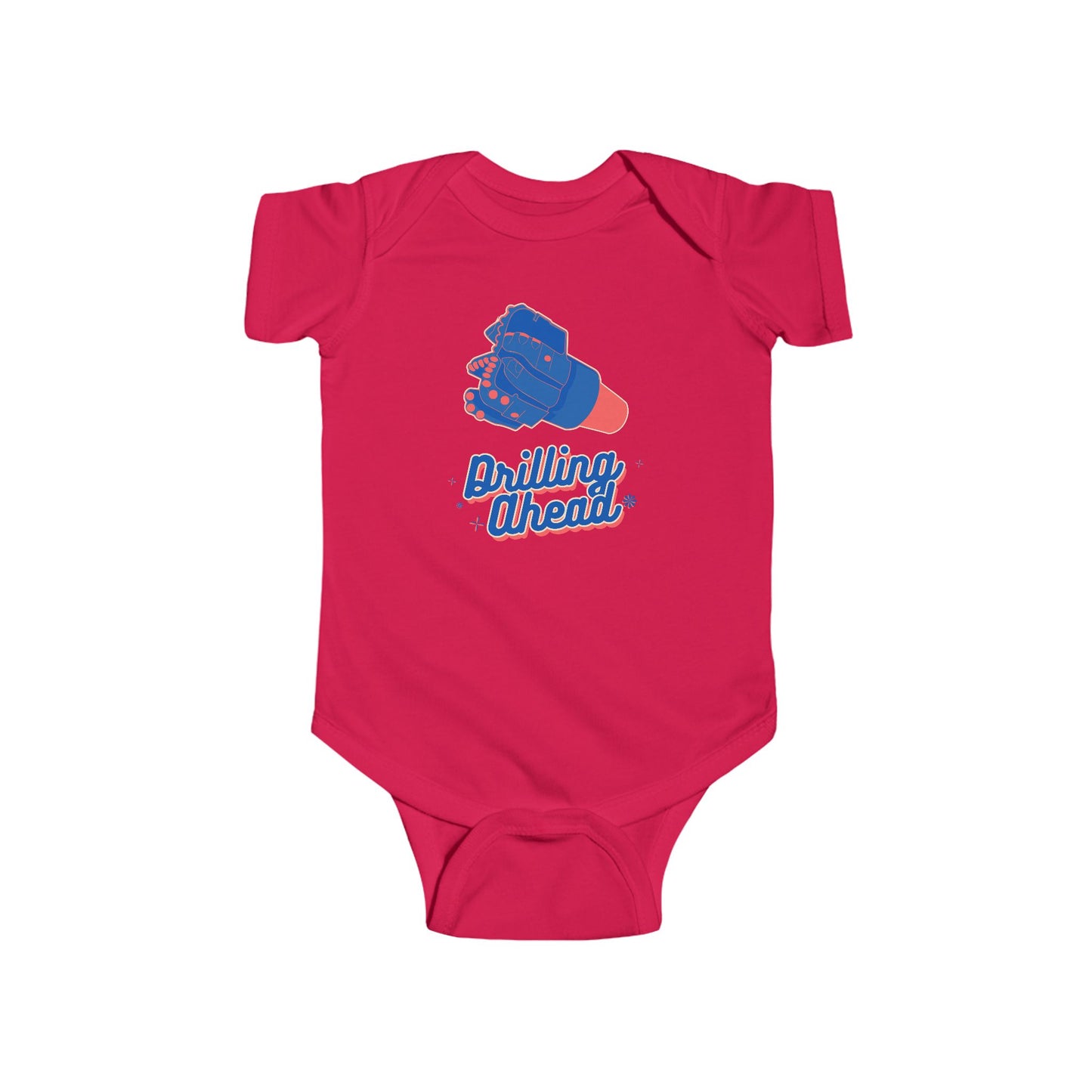 'Drilling Ahead' Infant Short Sleeve Bodysuit