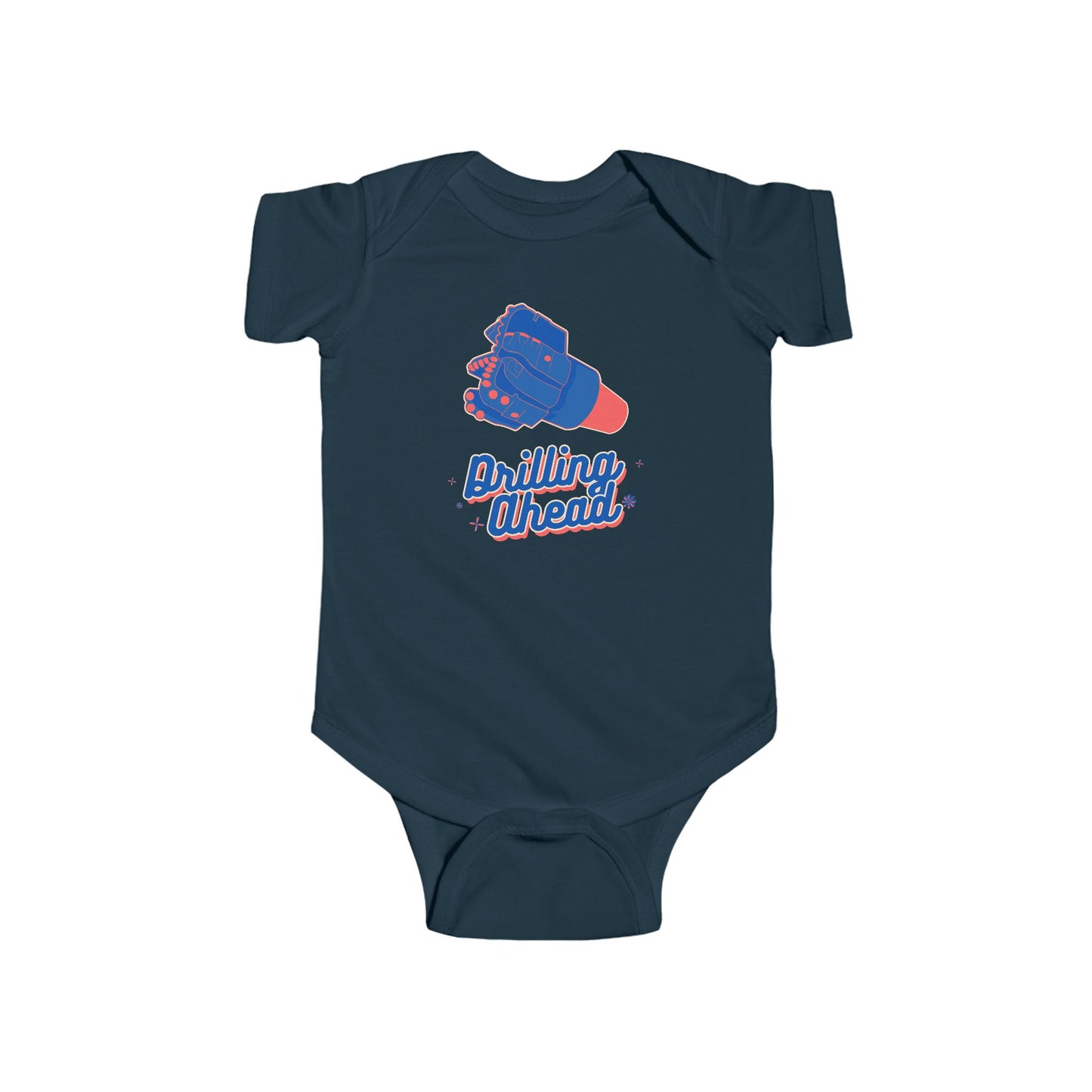 'Drilling Ahead' Infant Short Sleeve Bodysuit