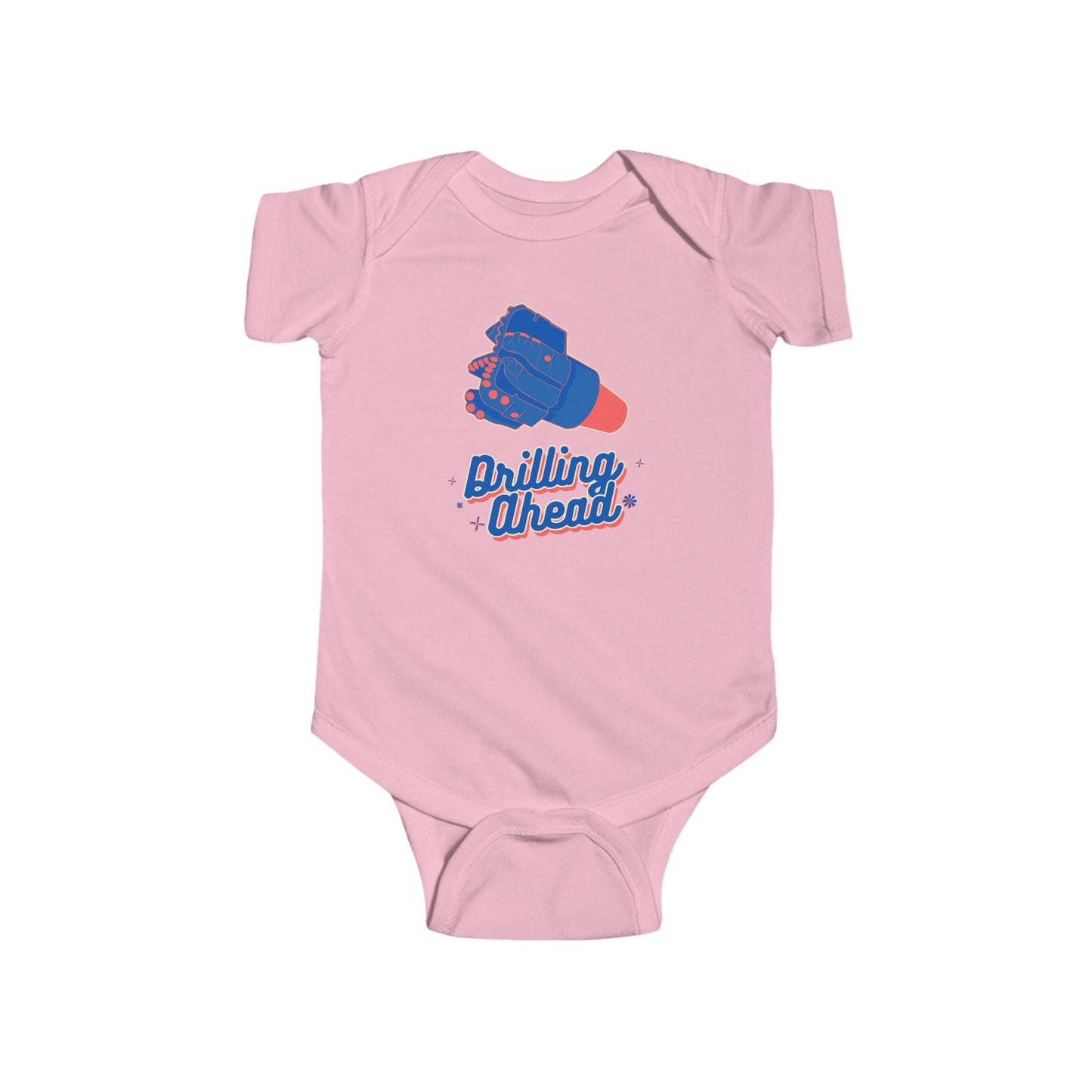 'Drilling Ahead' Infant Short Sleeve Bodysuit
