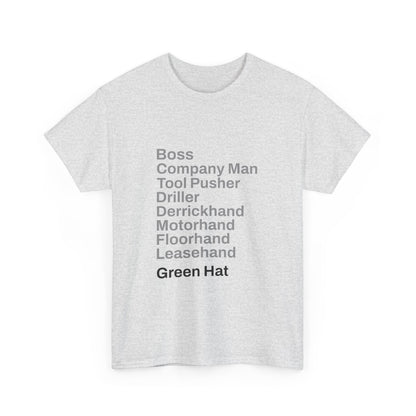 Rig Crew Series 'Green Hat' - Adult Short Sleeve Tee