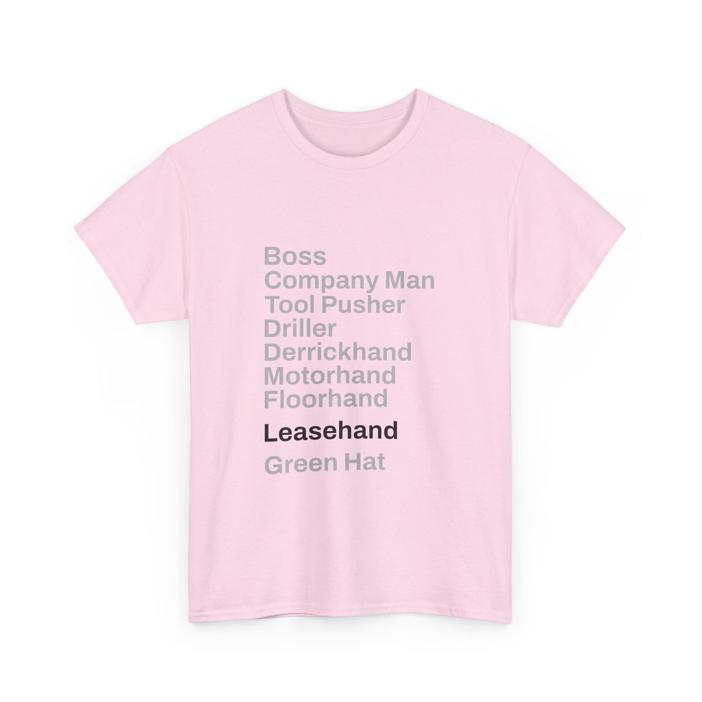 Rig Crew Series 'Leasehand' - Adult Short Sleeve Tee