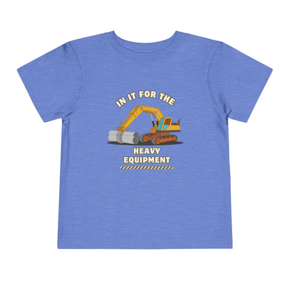 'Heavy Equipment' Toddler Short Sleeve Tee