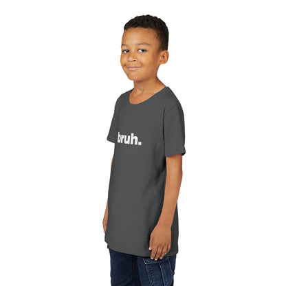 'bruh.' Youth Short Sleeve Tee
