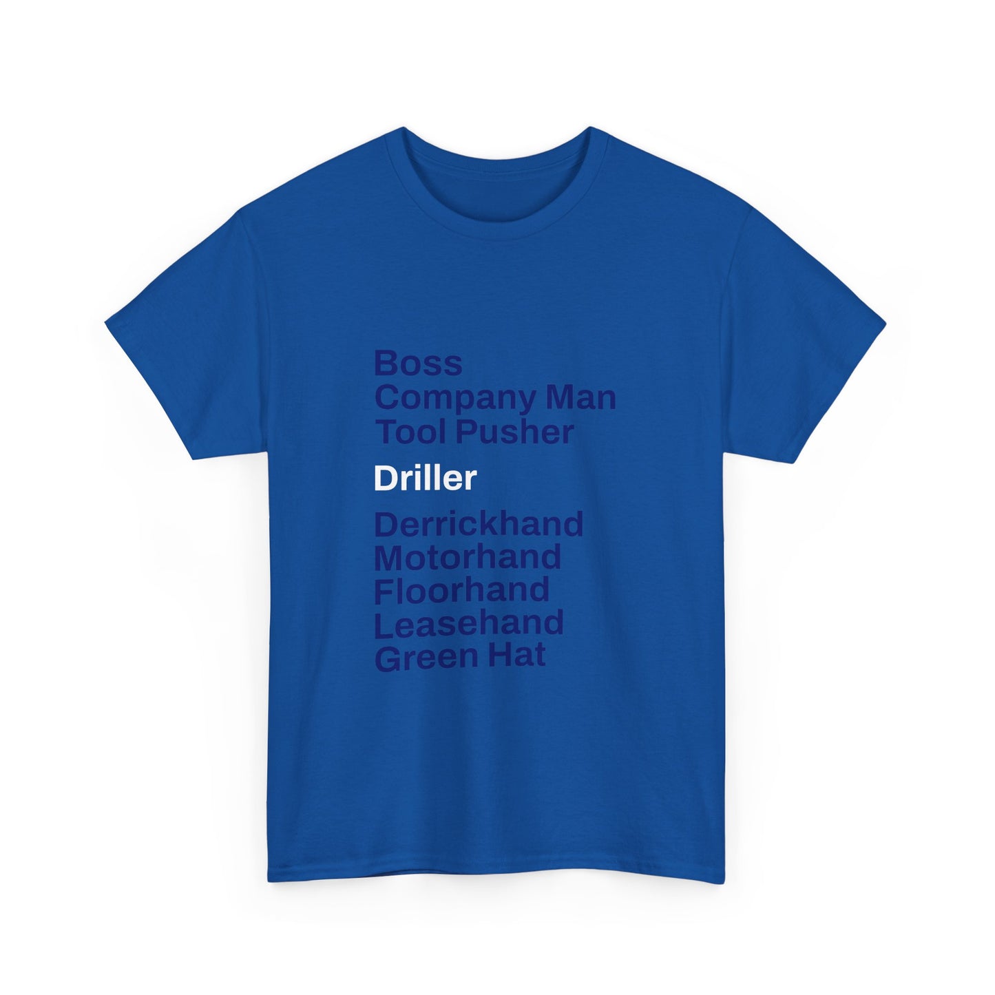 Rig Crew Series 'Driller' - Adult Short Sleeve Tee