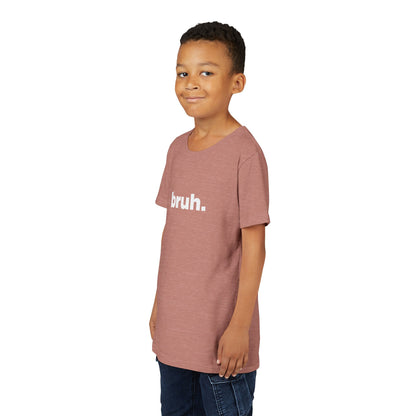 'bruh.' Youth Short Sleeve Tee