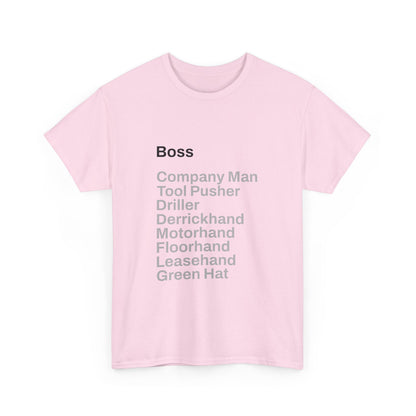 Rig Crew Series 'Boss' - Adult Short Sleeve Tee