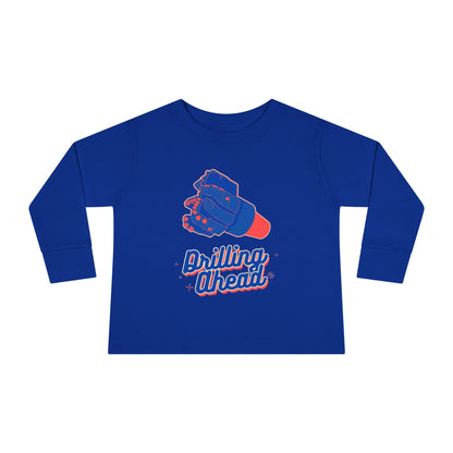 'Drilling Ahead' Toddler Long Sleeve Tee
