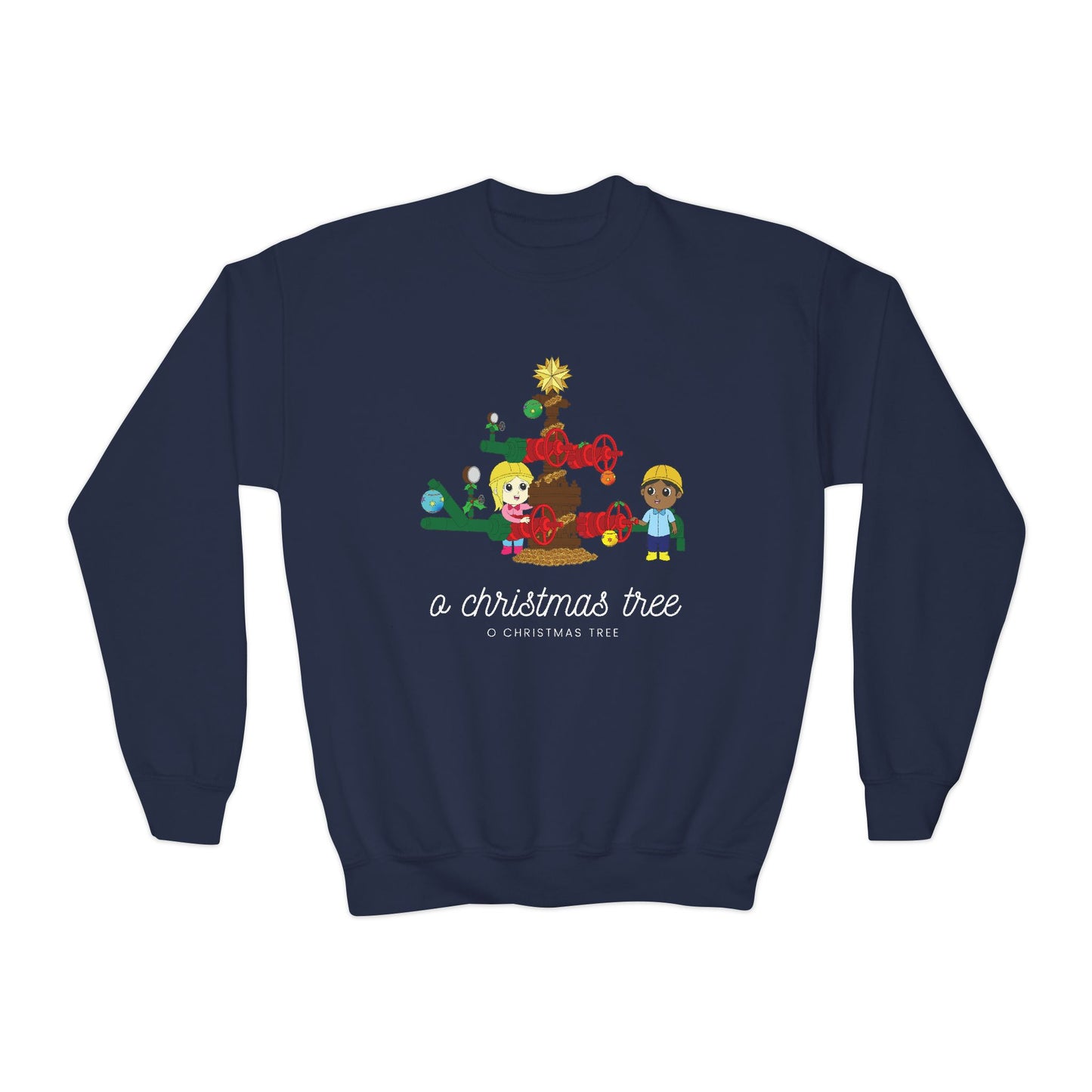 'O Christmas Tree' Youth Holiday Sweatshirt