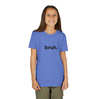 'bruh.' Youth Short Sleeve Tee