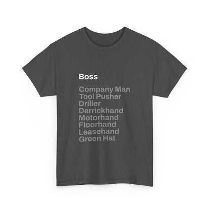 Rig Crew Series 'Boss' - Adult Short Sleeve Tee