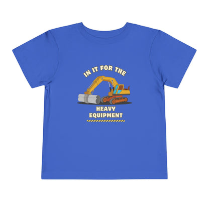 'Heavy Equipment' Toddler Short Sleeve Tee