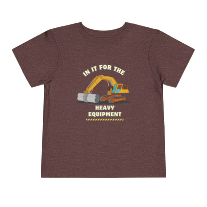 'Heavy Equipment' Toddler Short Sleeve Tee