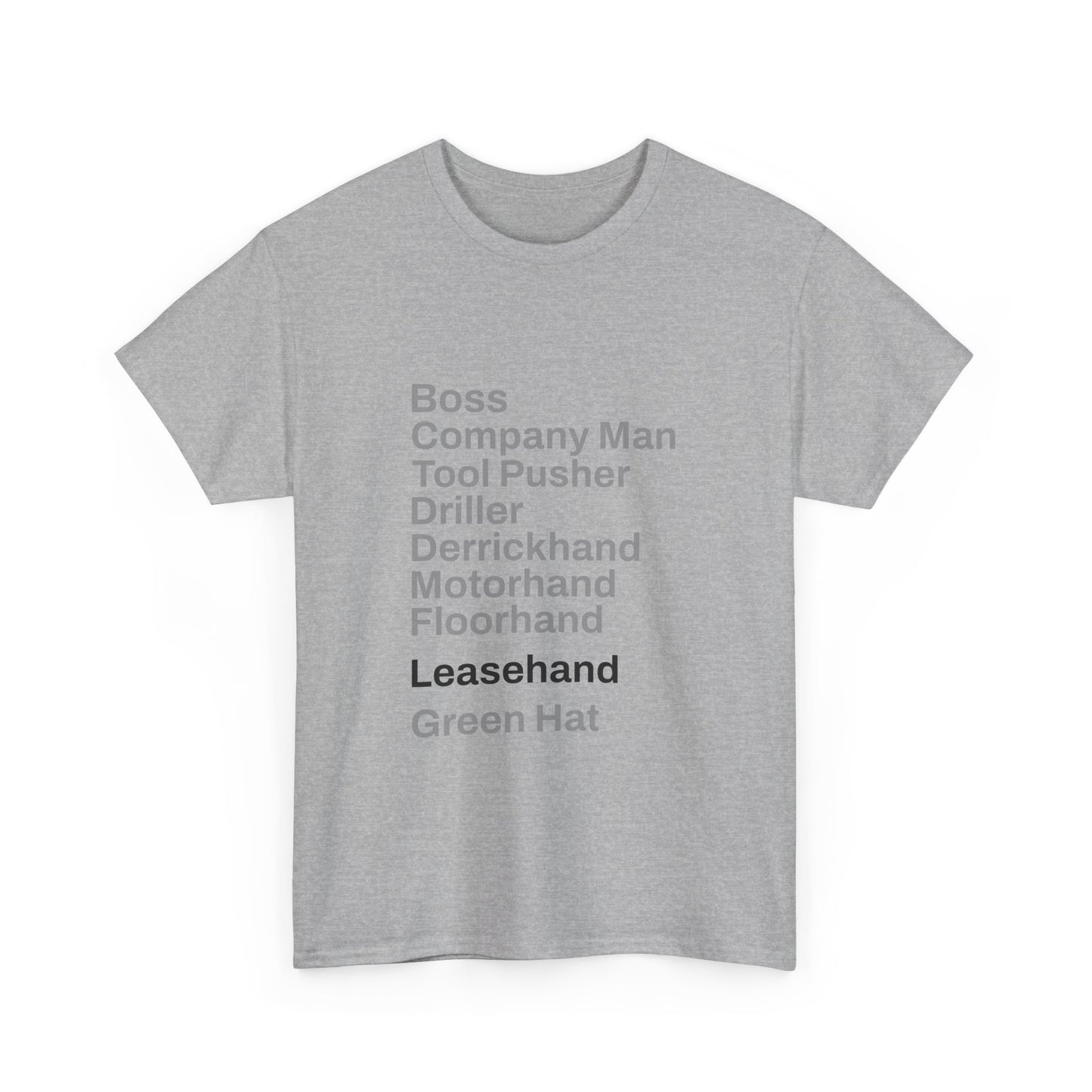 Rig Crew Series 'Leasehand' - Adult Short Sleeve Tee