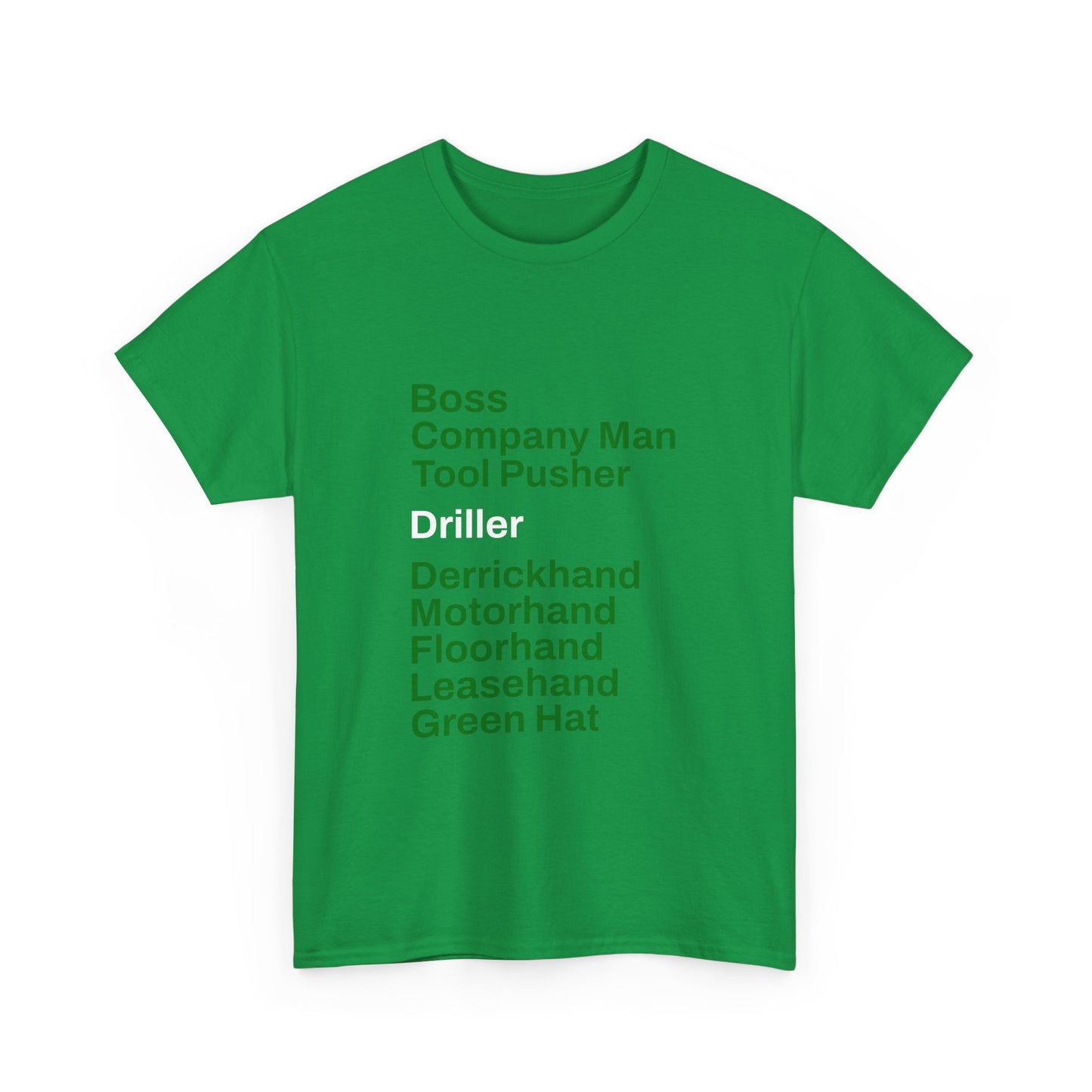Rig Crew Series 'Driller' - Adult Short Sleeve Tee
