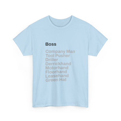 Rig Crew Series 'Boss' - Adult Short Sleeve Tee