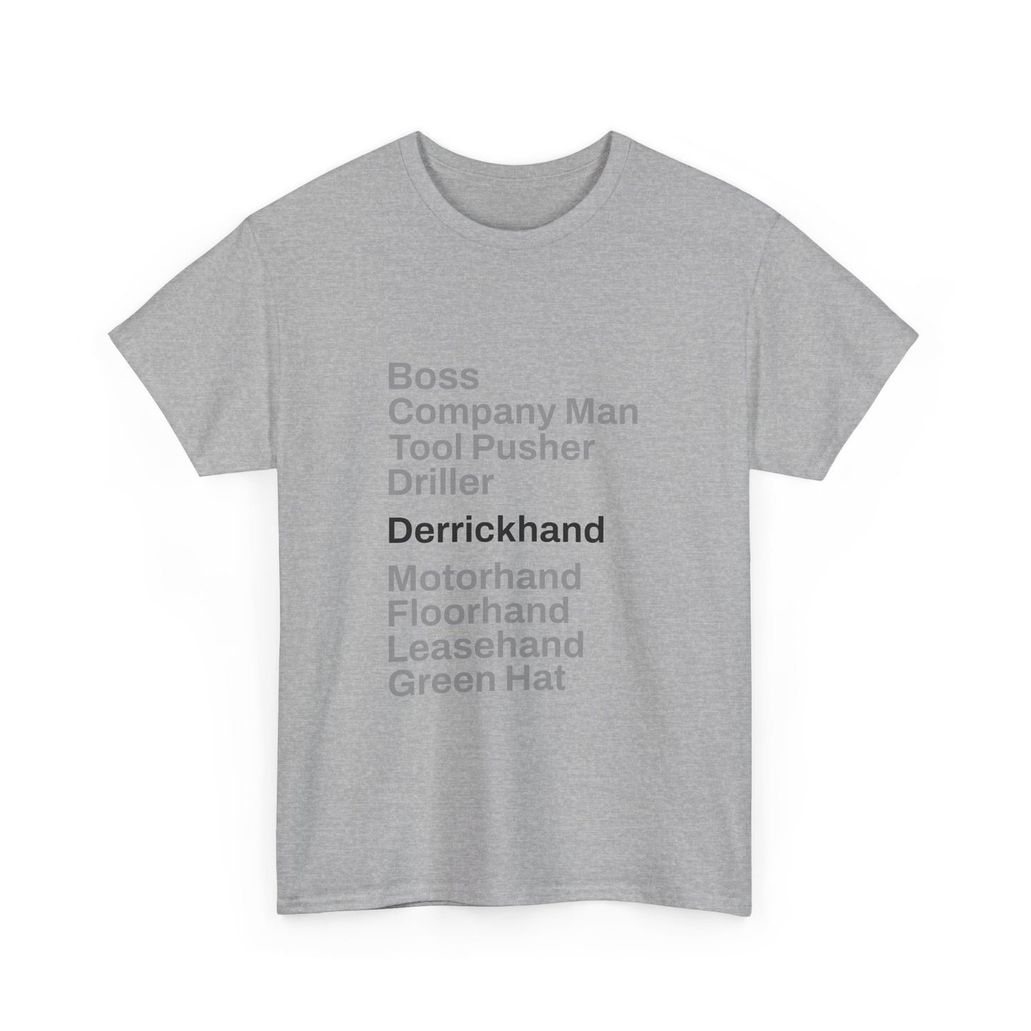 Rig Crew Series 'Derrickhand' - Adult Short Sleeve Tee