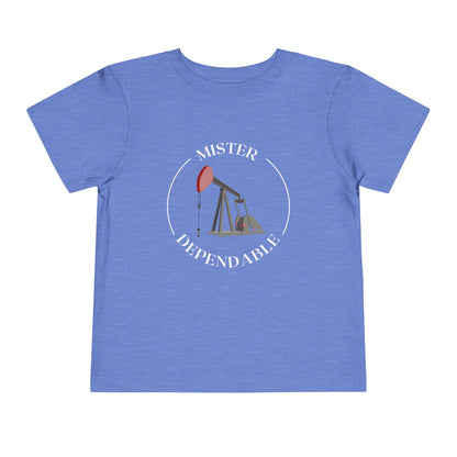 'Mister Dependable' Toddler Short Sleeve Tee