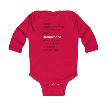 Rig Crew Series 'Derrickhand' - Infant Long Sleeve Onesie