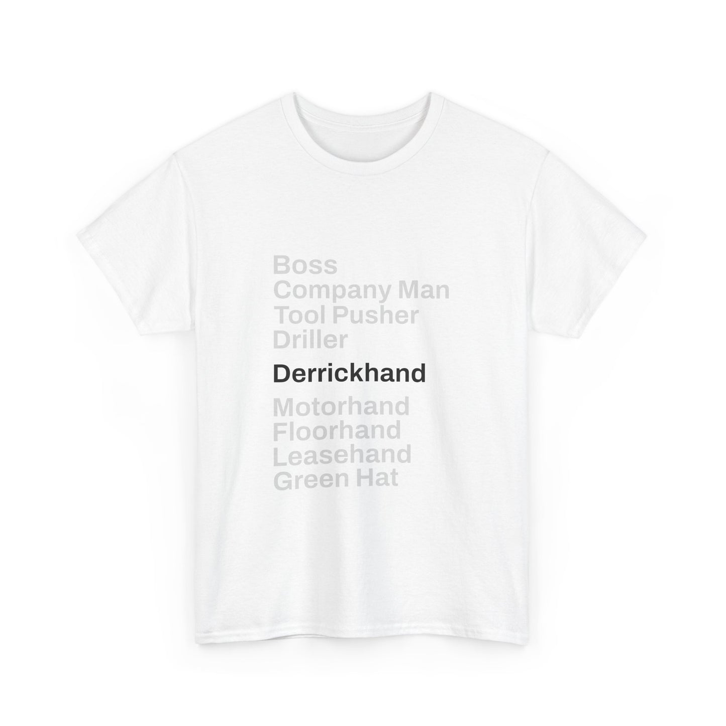 Rig Crew Series 'Derrickhand' - Adult Short Sleeve Tee
