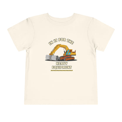 'Heavy Equipment' Toddler Short Sleeve Tee