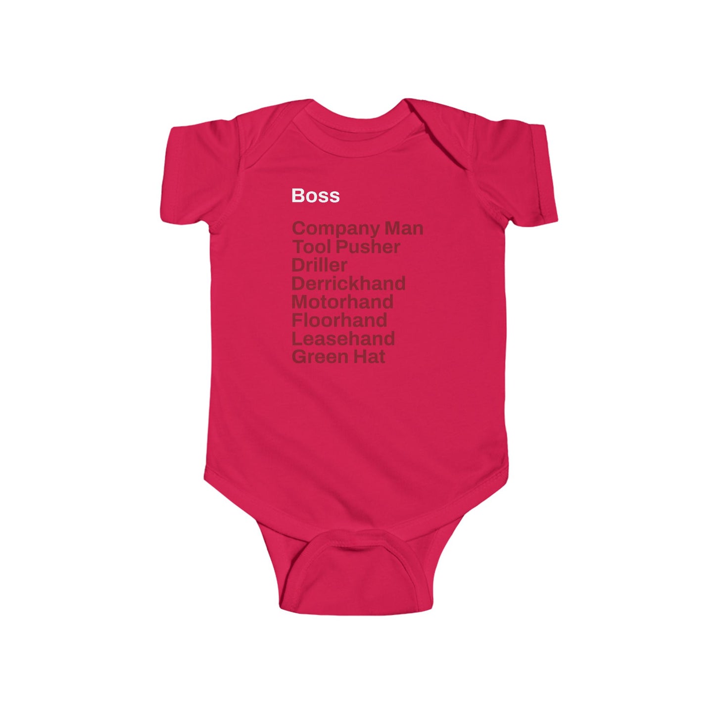 Rig Crew Series - Infant Short Sleeve Onesie