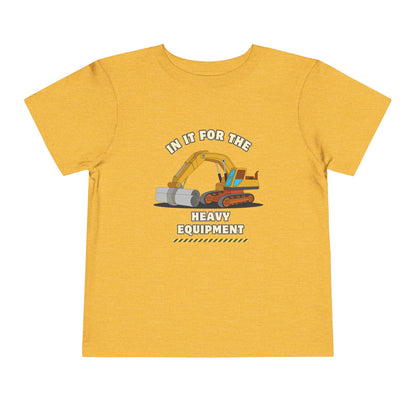'Heavy Equipment' Toddler Short Sleeve Tee