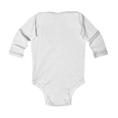 'Named, Claimed' Infant Long Sleeve Onesie
