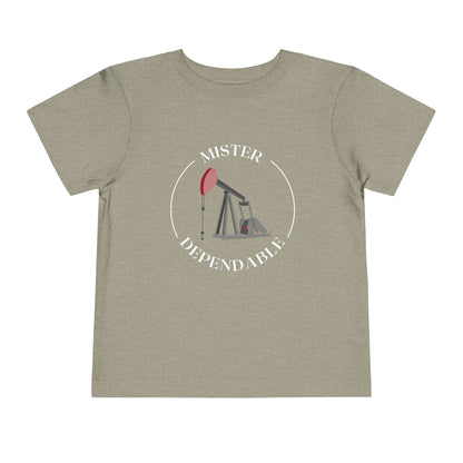 'Mister Dependable' Toddler Short Sleeve Tee