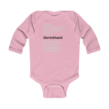 Rig Crew Series 'Derrickhand' - Infant Long Sleeve Onesie