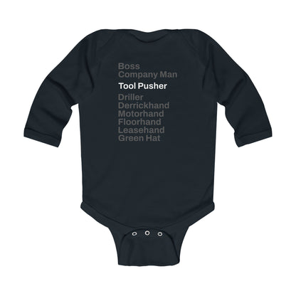 Rig Crew Series 'Tool Pusher' - Infant Long Sleeve Onesie