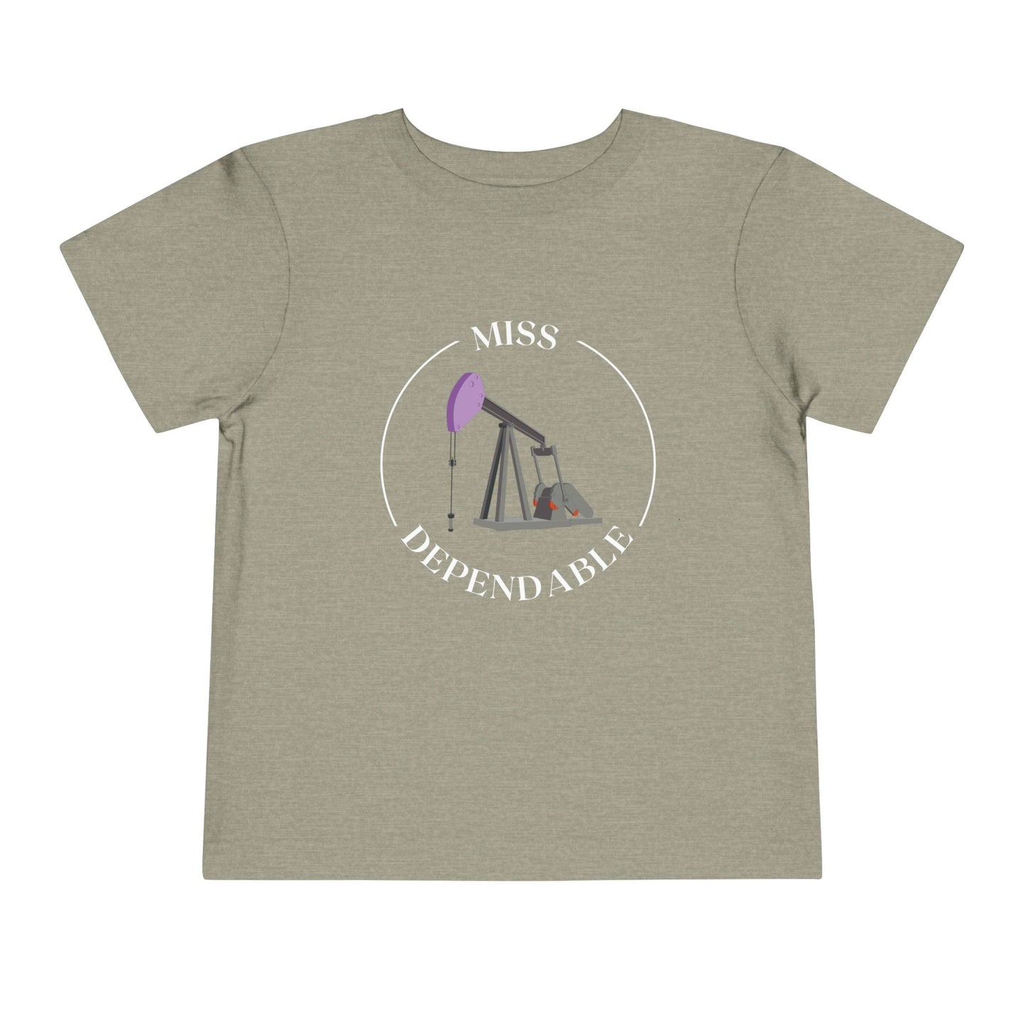 'Miss Dependable' Toddler Short Sleeve Tee