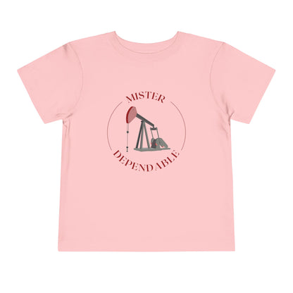 'Mister Dependable' Toddler Short Sleeve Tee