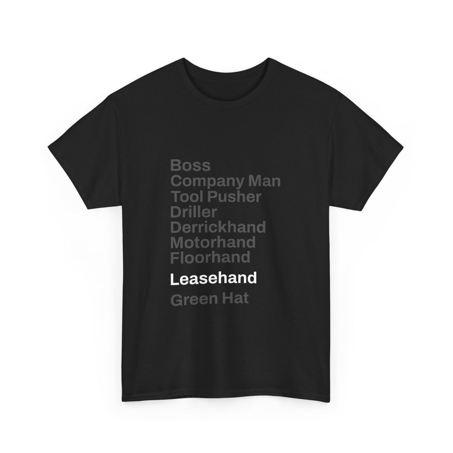 Rig Crew Series 'Leasehand' - Adult Short Sleeve Tee