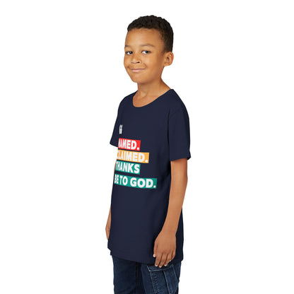 'Named, Claimed' Youth Short Sleeve Tee
