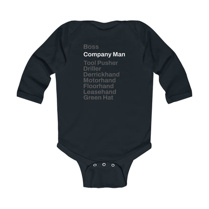 Rig Crew Series 'Company Man' - Infant Long Sleeve Onesie