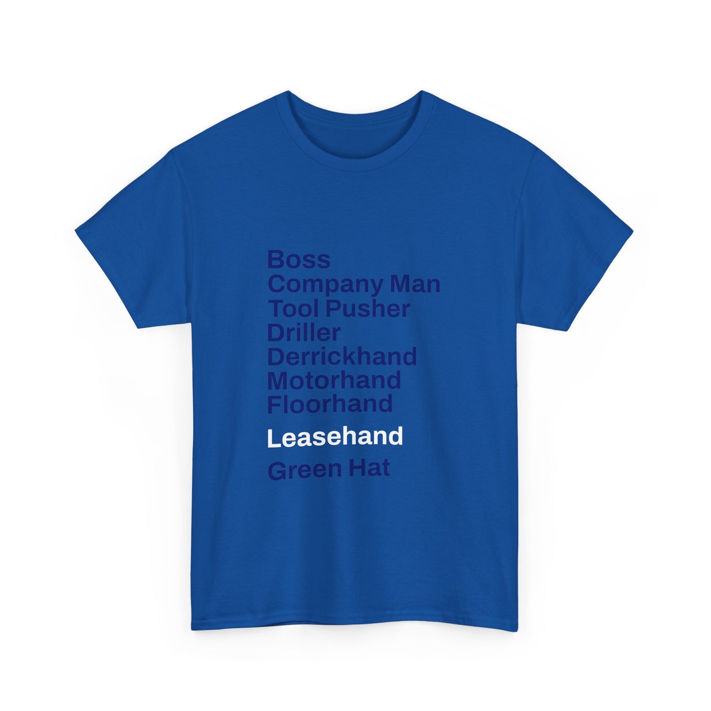 Rig Crew Series 'Leasehand' - Adult Short Sleeve Tee